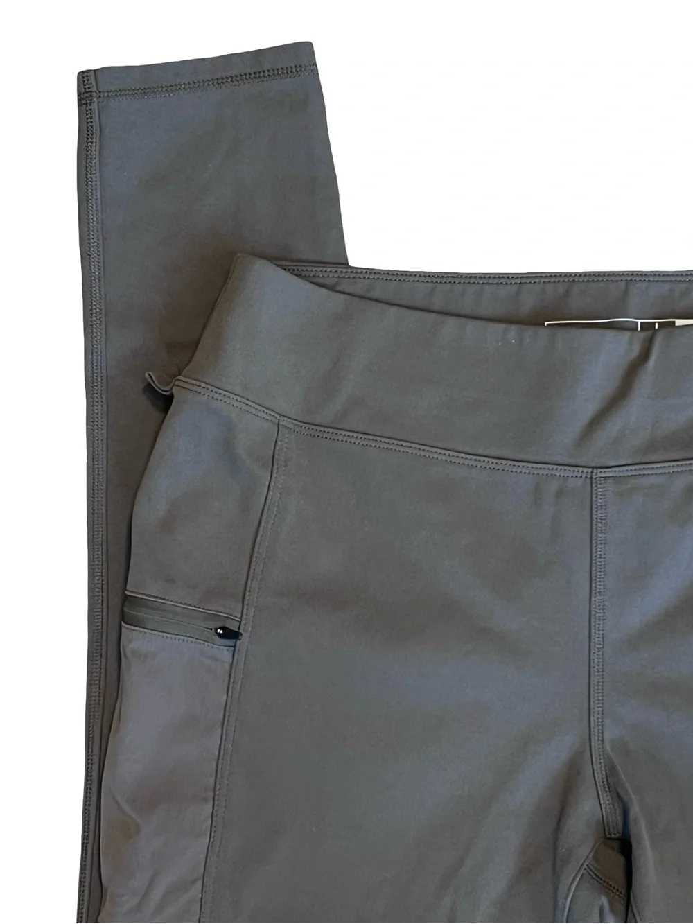 Carhartt Women’s Sz L Green Fitted Legging Pull On Force Utility Pockets